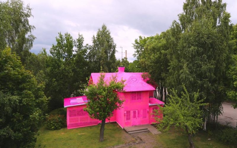 У Фінляндії з’явився “в’язаний” будинок.
