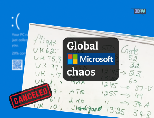 Global chaos due to Microsoft outage